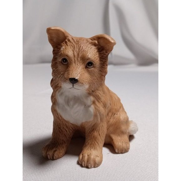 Vintage Homco Collie 8828‎ Figurine (9b1) - Picture 1 of 5
